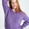 Kleding Cassis | Effen Trui Violet