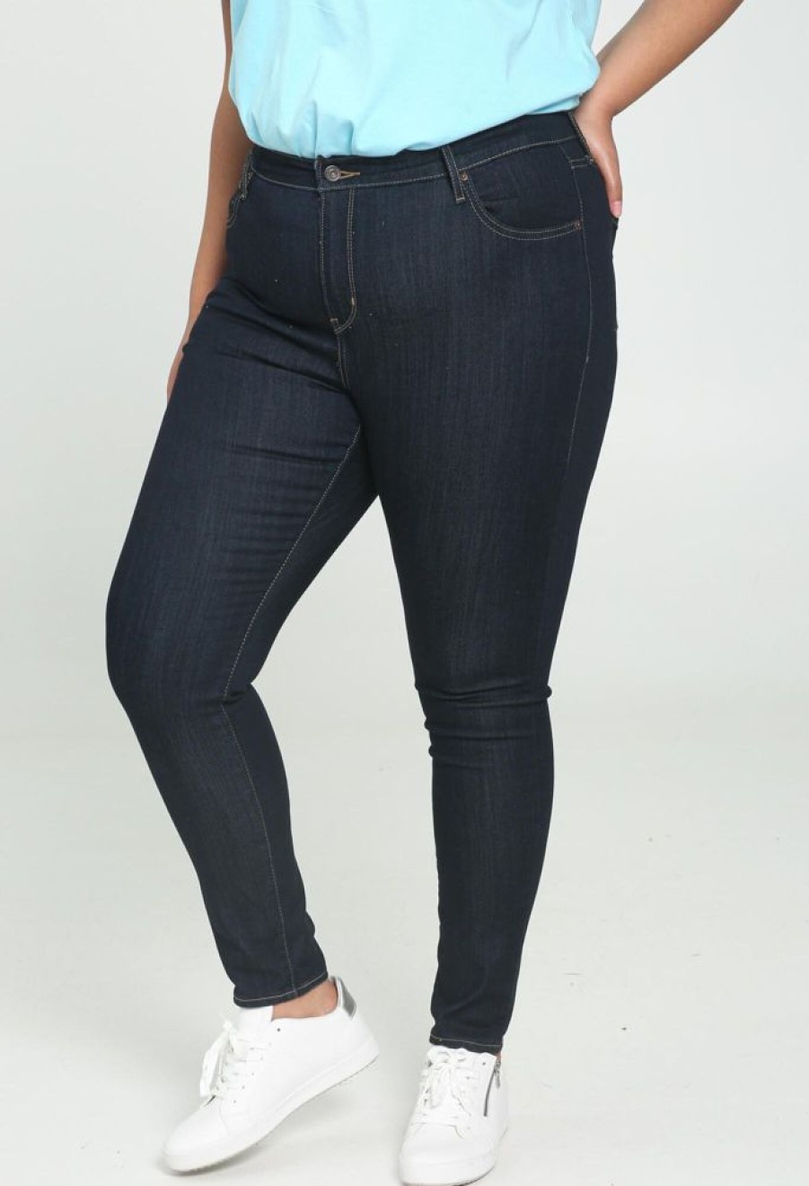 Kleding Cassis | Jeans Skinny Donker Denim