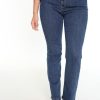 Kleding Cassis | Flared Broek Met Riem Denim