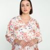 Kleding Cassis | Katoenen Hemd Met Bloemenprint Multicolor