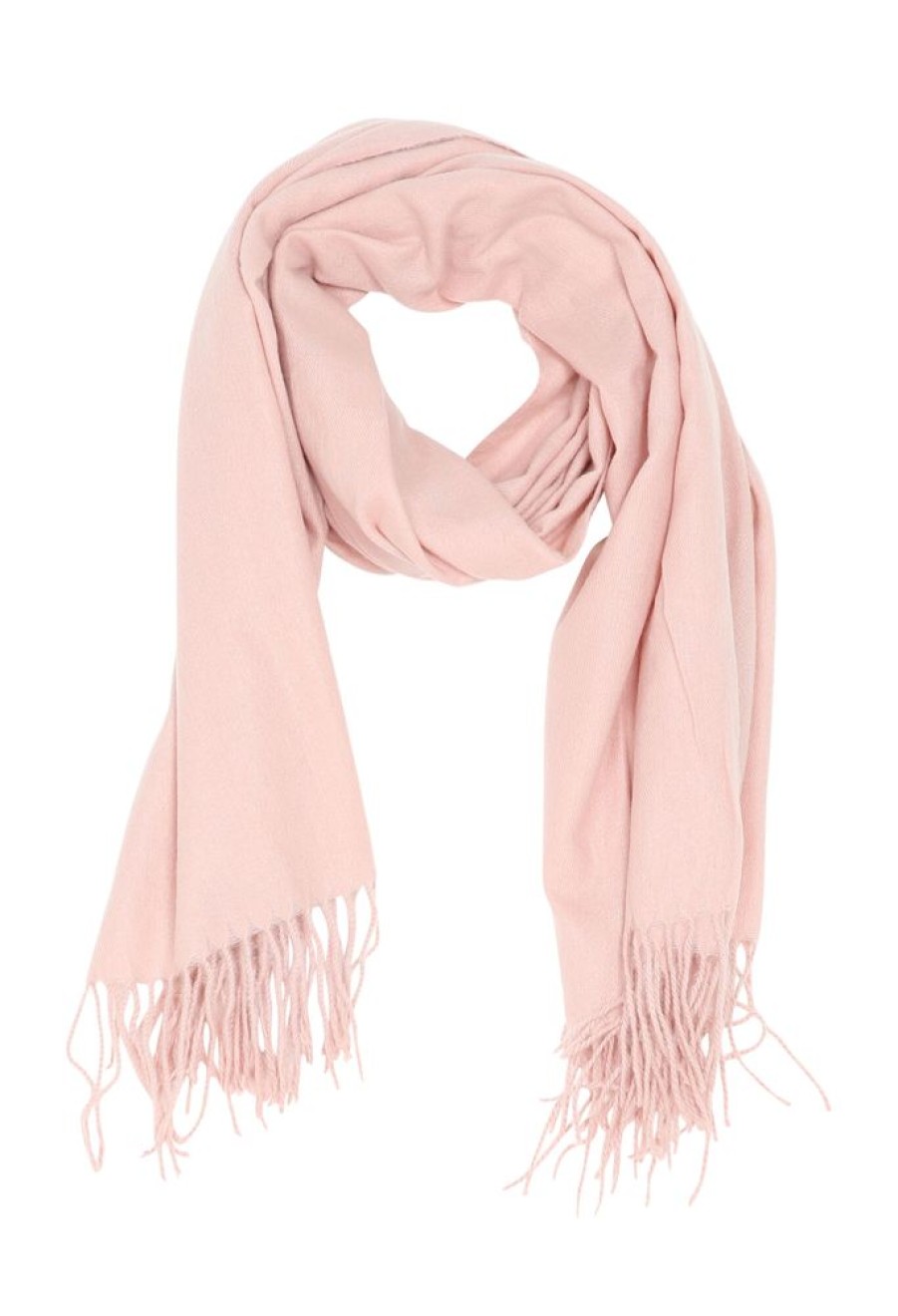 Accessoires Cassis | Effen Sjaal In Kasjmier Roze